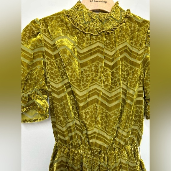 Adelyn Rae Willow Velvet Burnout Open Back Jumpsuit Size XS NWT - Picture 11 of 13